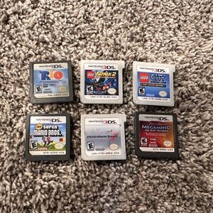 6 Nintendo DS Games